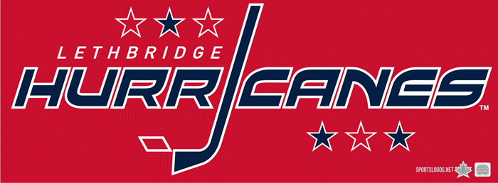 lethbridge hurricanes 2011-2013 alternate logo iron on heat transfer